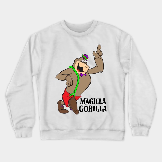 Magilla Gorilla Crewneck Sweatshirt by HellraiserDesigns